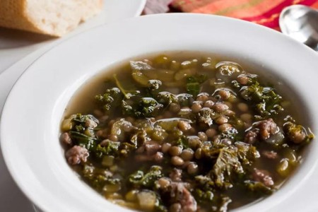 Recipe: Spicy Lentil and Kale Soup