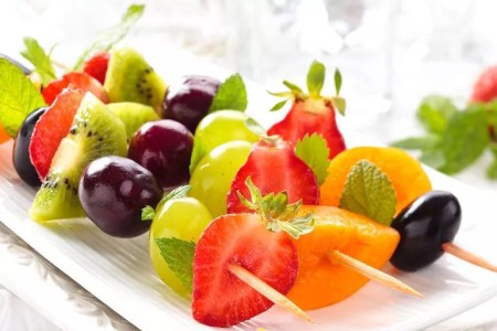 Recipe: Minted Fruit Kabobs