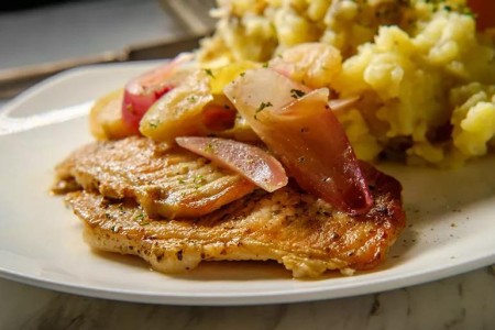 Recipe: Lighter Slow Cooker Apple Pork