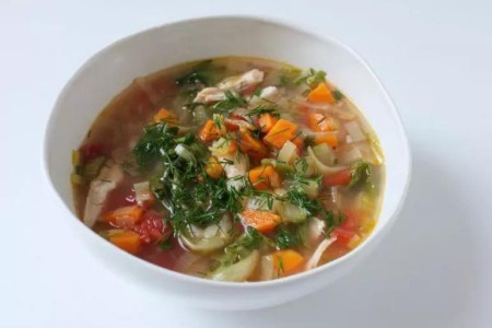 Recipe: Chicken and Escarole Soup with Lemon