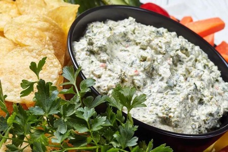 Recipe: Greek Yogurt Spinach Dip