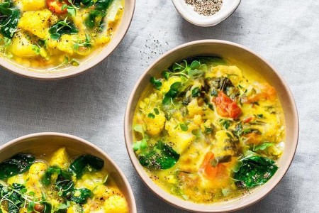 Recipe: Quick Cauliflower Coconut Stew