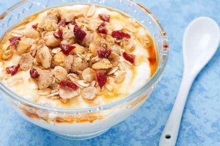 Recipe: Maple Syrup-Drizzled Yogurt, Nuts and Fruit