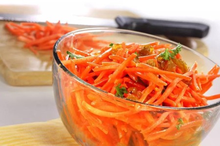 Recipe: Carrot Slaw with Peanut Ginger Sauce