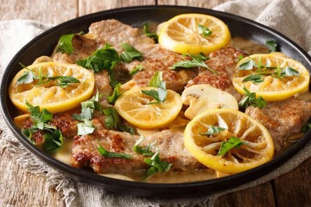 Recipe: Lighter Pork Scaloppini With Lemon and Dill