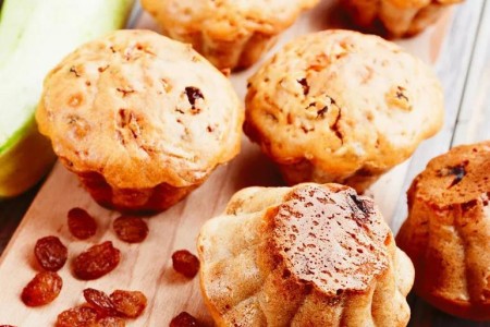 Recipe: Zucchini Raisin Muffins
