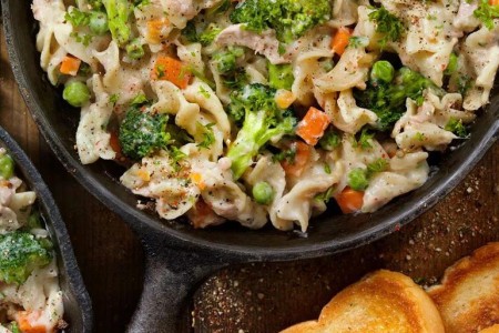 Recipe: Low-Fat Chicken Noodle Casserole