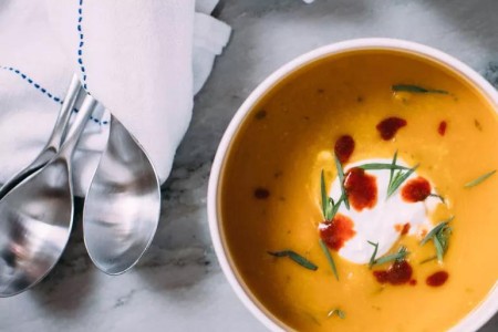 Recipe: Curried Squash and Sweet Potato Soup