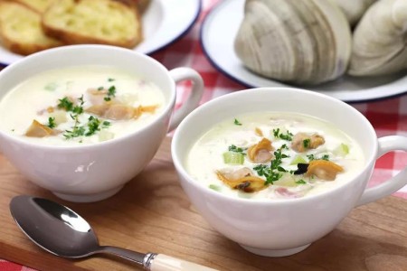 Recipe: Clam Chowder With Coconut Milk