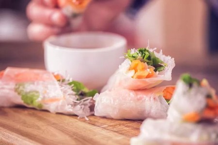 Recipe: Fresh Vegetable Spring Rolls