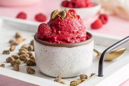 Recipe: Dairy-Free Raspberry Coconut Ice Cream