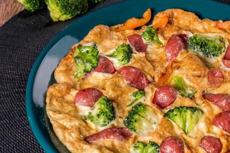 Recipe: Broccoli Sausage Frittata