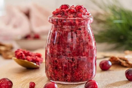 Recipe: Pomegranate Citrus Cranberry Sauce