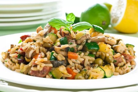 How to Make Lemon-Infused Grilled Vegetable Rice