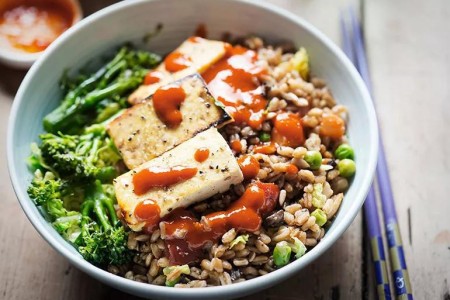 Recipe: Tofu, Broccoli, Shiitake Mushroom Stir-Fry