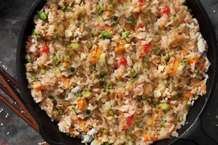 Recipe: Spring Vegetable Stir-Fried Rice