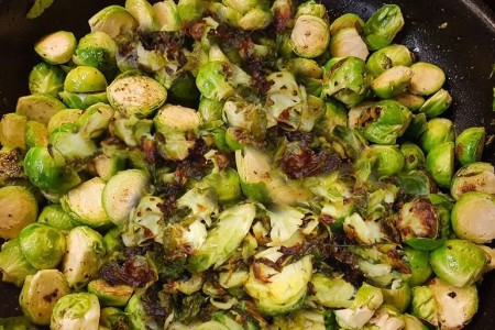 Recipe: Shaved Brussels Sprouts Salad