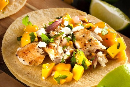 Recipe: Red Snapper Taco With Mango Salsa