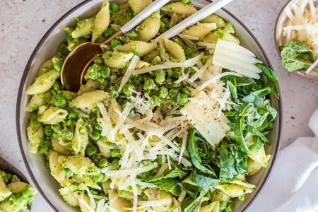 Recipe: English Pea Pasta