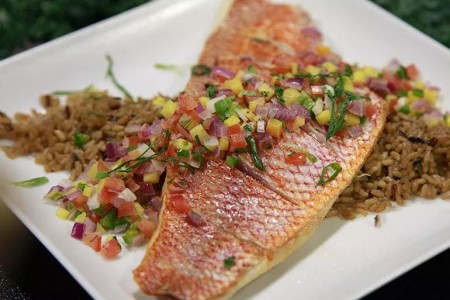 Recipe: Lime-Roasted Orange Roughy Almandine