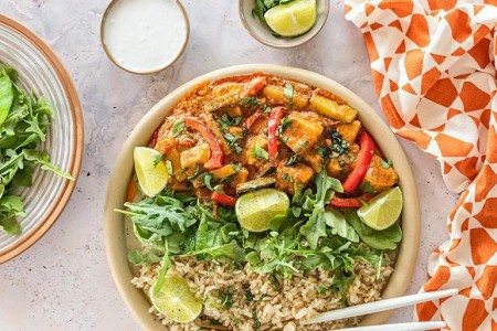 Recipe: Thai Swordfish in Red Curry Sauce