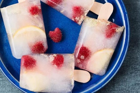 Recipe: Raspberry-Lemon Ice Pops