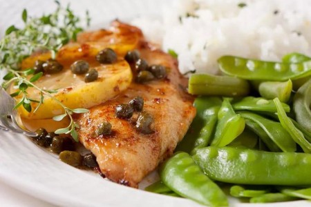 Recipe: Low-Calorie, Piccata Style Chicken Scaloppini