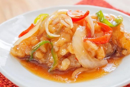 Recipe: Broiled Flounder With Sweet and Sour Sauce