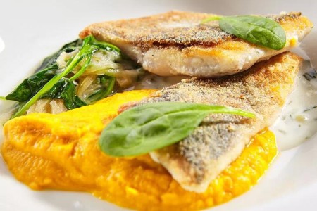 Recipe: Baked Fish With Steamed Butternut Squash