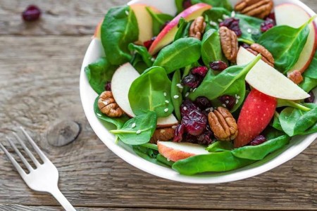 Recipe: Crisp Apple Cranberry Walnut Salad