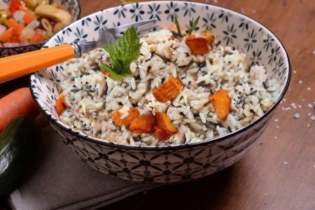 Recipe: Wild Rice With Sweet Potato and Sage