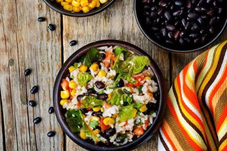 Recipe: Black Bean Salad With Pico de Gallo Vinaigrette