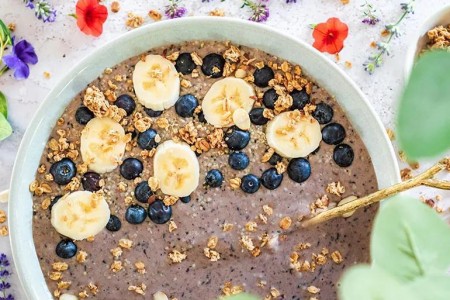 Recipe: Blueberry Smoothie Bowl