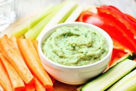 Recipe: Garden Chive Bean Dip