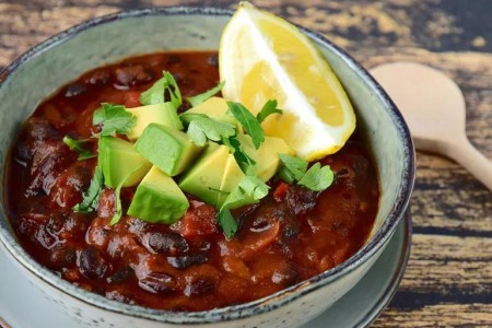 Recipe: Meatless Black Bean Chili