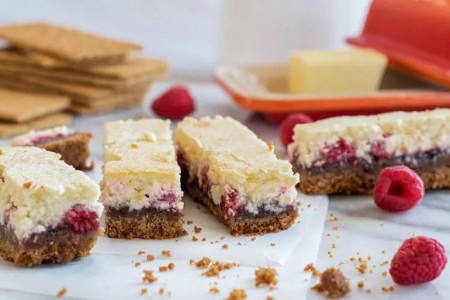 Recipe: Raspberry Cheesecake Bars