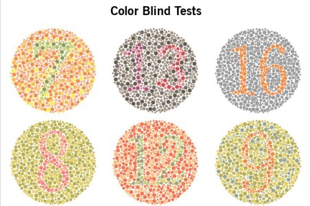 Color Blind Test (Color Vision Test)