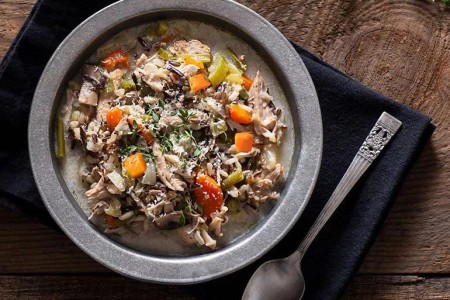 Recipe: Chicken and Squash Stew With Wild Rice