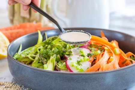 Spring Veggie and Grain Bowl Recipe