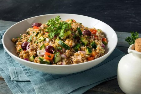 Fresh Mediterranean Bulgur Salad Recipe