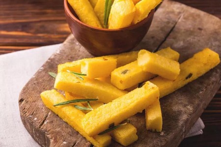 Recipe: Baked Parmesan Polenta Fries
