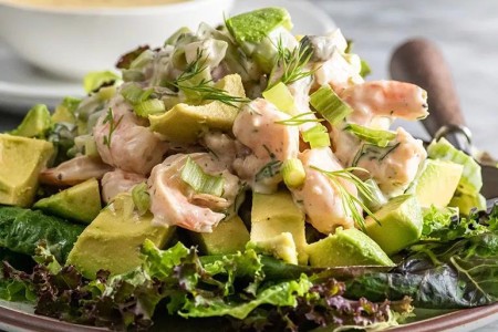 Recipe: Lemon-Dill Shrimp and Avocado Salad