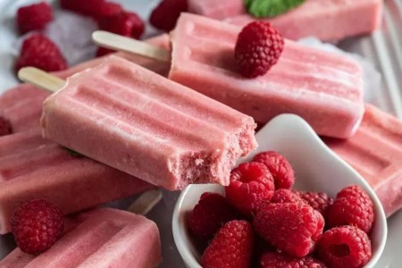 Recipe: Pineapple Raspberry Popsicles