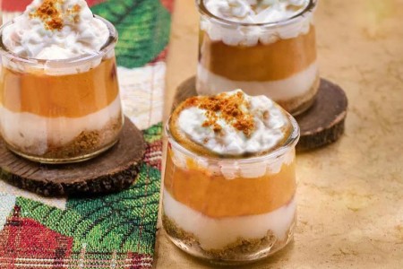 Recipe: Low-Sugar Pumpkin Mousse Parfait