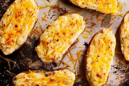 Recipe: Healthier Twice-Baked Potatoes