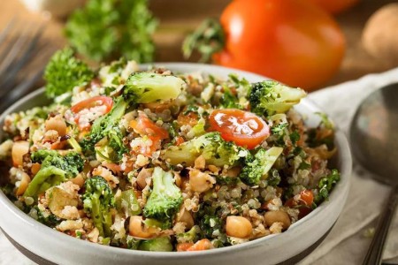 Recipe: Charred Broccoli Tabbouleh Salad