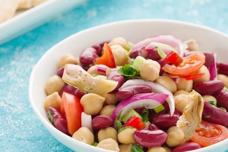 Recipe: Veggie, Bean and Artichoke Salad