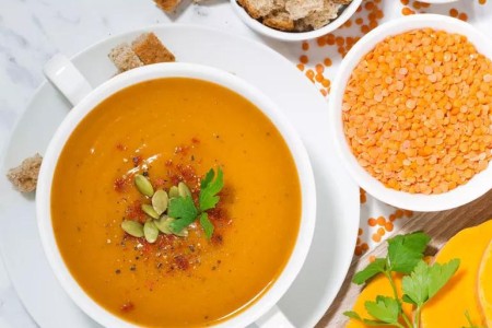 Recipe: Pumpkin Lentil Soup
