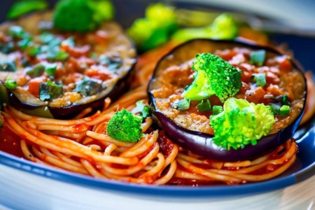 Recipe: Eggplant and Broccolini Parmesan
