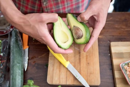 Recipe: Avocado Stuffed With Creamy Chicken Salad